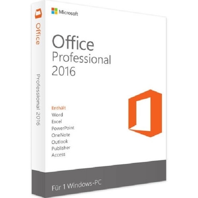 Kotak Ritel Microsoft Office Professional 2016