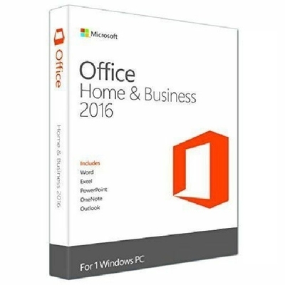 Kotak Ritel Microsoft Office Home & Business 2016