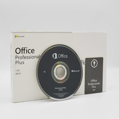 4.7GB DVD Media Kotak Ritel Microsoft Office 2019 Professional Plus DVD