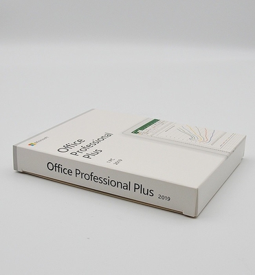 Versi Kecepatan Tinggi 4.7GB DVD Media Microsoft Office 2019 Professional Plus DVD Retail Box