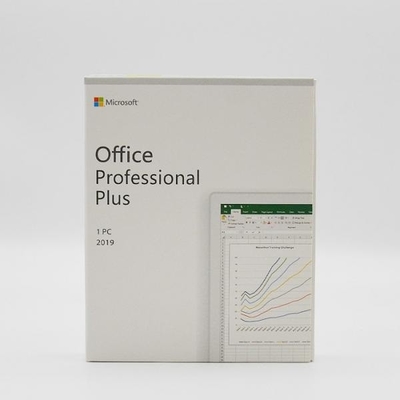 Versi Kecepatan Tinggi 4.7GB DVD Media Microsoft Office 2019 Kotak Ritel DVD Profesional